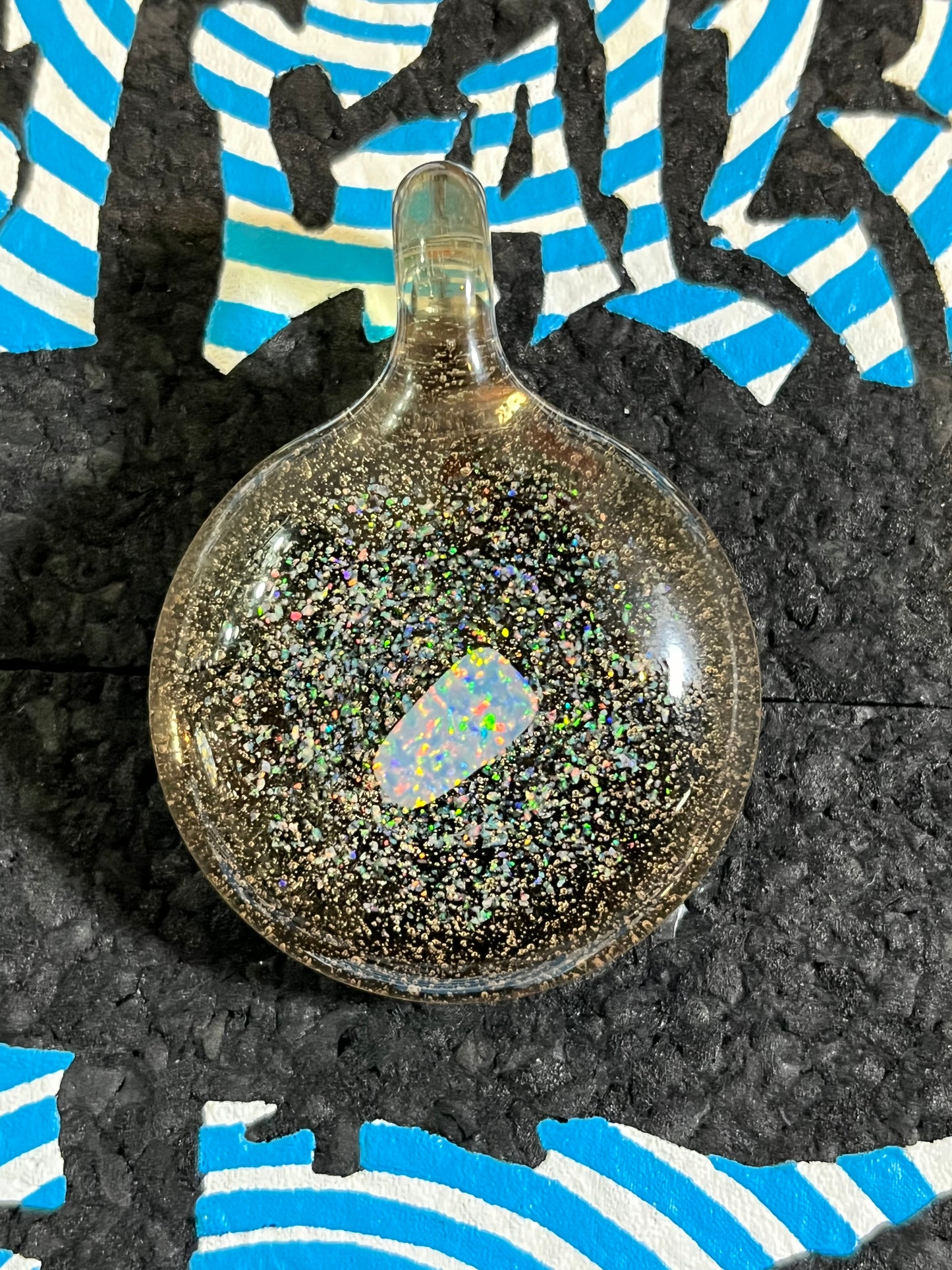 Kberg Large Opal Pendant